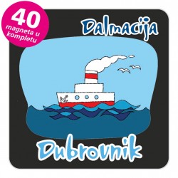 Magneti brod EKO C 28 B Dubrovnik komplet 40 ili 20 kom