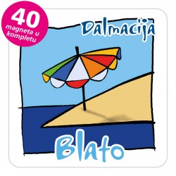 Magneti suncobran EKO C 29 W Blato komplet 40 ili 20 kom