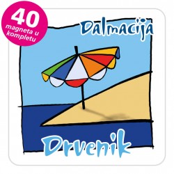 Magneti suncobran EKO C 29 W Drvenik komplet 40 ili 20 kom