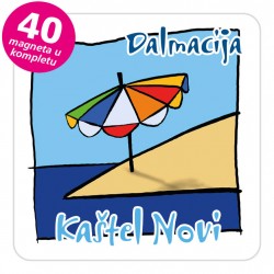 Magneti suncobran EKO C 29 W Kaštel Novi komplet 40 ili 20 kom