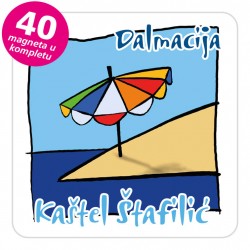 Magneti suncobran EKO C 29 W Kaštel Štafilić komplet 40 ili 20 kom