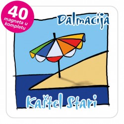 Magneti suncobran EKO C 29 W Kaštel Stari komplet 40 ili 20 kom