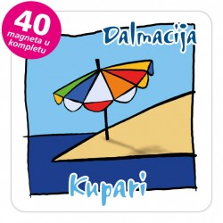 Magneti suncobran EKO C 29 W Kupari komplet 40 ili 20 kom