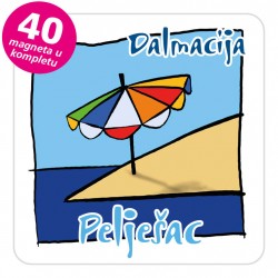 Magneti suncobran EKO C 29 W Pelješac komplet 40 ili 20 kom