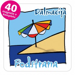 Magneti suncobran EKO C 29 W Podstrana komplet 40 ili 20 kom