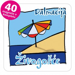 Magneti suncobran EKO C 29 W Živogošće komplet 40 ili 20 kom