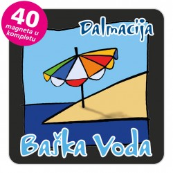 Magneti suncobran EKO C 29 B Baška Voda komplet 40 ili 20 kom