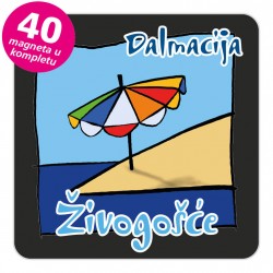 Magneti suncobran EKO C 29 B Živogošće komplet 40 ili 20 kom