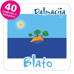 Magneti otočić EKO C 30 W Blato komplet 40 ili 20 kom