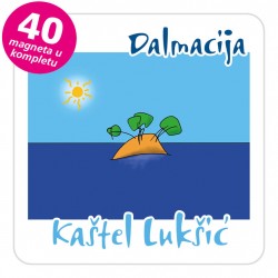 Magneti otočić EKO C 30 W Kaštel Lukšić komplet 40 ili 20 kom