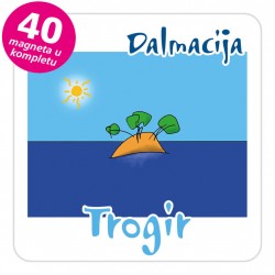 Magneti otočić EKO C 30 W Trogir komplet 40 ili 20 kom
