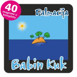 Magneti otočić EKO C 30 B Babin Kuk komplet 40 ili 20 kom