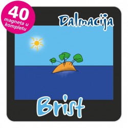 Magneti otočić EKO C 30 B Brist komplet 40 ili 20 kom