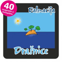 Magneti otočić EKO C 30 B Drašnice komplet 40 ili 20 kom