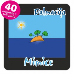 Magneti otočić EKO C 30 B Mimice komplet 40 ili 20 kom