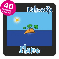 Magneti otočić EKO C 30 B Slano komplet 40 ili 20 kom