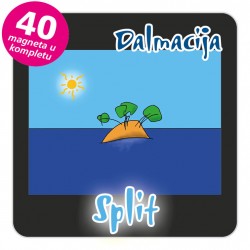 Magneti otočić EKO C 30 B Split komplet 40 ili 20 kom