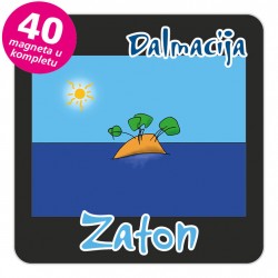 Magneti otočić EKO C 30 B Zaton komplet 40 ili 20 kom