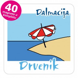 Magneti suncobran EKO C 31 W Drvenik komplet 40 ili 20 kom