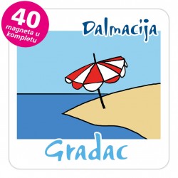 Magneti suncobran EKO C 31 W Gradac komplet 40 ili 20 kom