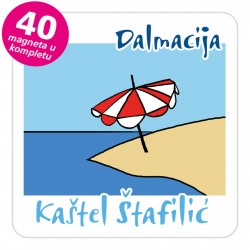 Magneti suncobran EKO C 31 W Kaštel Štafilić komplet 40 ili 20 kom