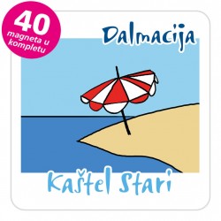 Magneti suncobran EKO C 31 W Kaštel Stari komplet 40 ili 20 kom