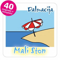 Magneti suncobran EKO C 31 W Mali Ston komplet 40 ili 20 kom