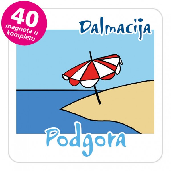 Magneti suncobran EKO C 31 W Podgora komplet 40 ili 20 kom