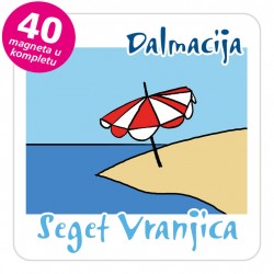 Magneti suncobran EKO C 31 W Seget Vranjica komplet 40 ili 20 kom