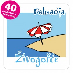 Magneti suncobran EKO C 31 W Živogošće komplet 40 ili 20 kom