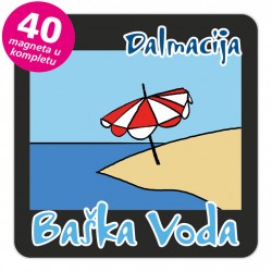 Magneti suncobran EKO C 31 B Baška Voda komplet 40 ili 20 kom