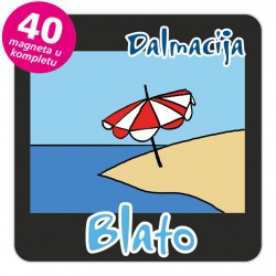 Magneti suncobran EKO C 31 B Blato komplet 40 ili 20 kom