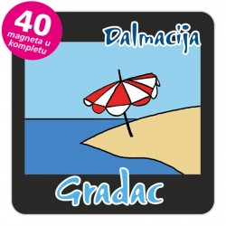 Magneti suncobran EKO C 31 B Gradac komplet 40 ili 20 kom