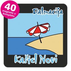 Magneti suncobran EKO C 31 B Kaštel Novi komplet 40 ili 20 kom