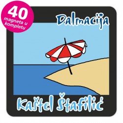 Magneti suncobran EKO C 31 B Kaštel Štafilić komplet 40 ili 20 kom