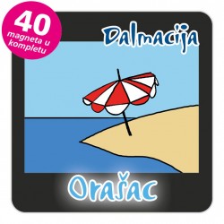 Magneti suncobran EKO C 31 B Orašac komplet 40 ili 20 kom