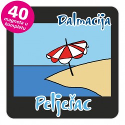 Magneti suncobran EKO C 31 B Pelješac komplet 40 ili 20 kom