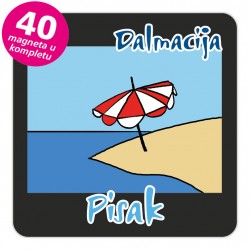 Magneti suncobran EKO C 31 B Pisak komplet 40 ili 20 kom