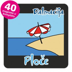 Magneti suncobran EKO C 31 B Ploče komplet 40 ili 20 kom