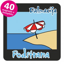 Magneti suncobran EKO C 31 B Podstrana komplet 40 ili 20 kom