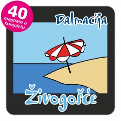 Magneti suncobran EKO C 31 B Živogošće komplet 40 ili 20 kom