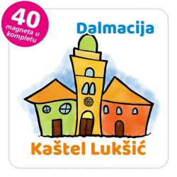 Magneti gradić EKO V 01 W Kaštel Lukšić komplet 40 ili 20 kom