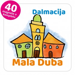 Magneti gradić EKO V 01 W Mala Duba komplet 40 ili 20 kom