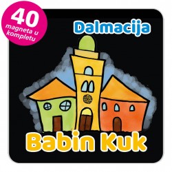 Magneti gradić EKO V 01 B Babin Kuk komplet 40 ili 20 kom