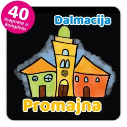 Magneti gradić EKO V 01 B Promajna komplet 40 ili 20 kom