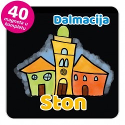 Magneti gradić EKO V 01 B Ston komplet 40 ili 20 kom