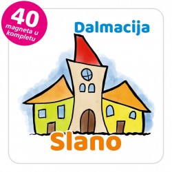 Magneti gradić EKO V 02 W Slano komplet 40 ili 20 kom