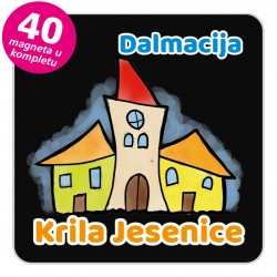 Magneti gradić EKO V 02 B Jesenice komplet 40 ili 20 kom