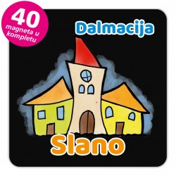 Magneti gradić EKO V 02 B Slano komplet 40 ili 20 kom