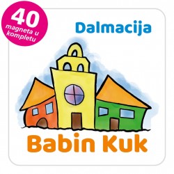 Magneti gradić EKO V 03 W Babin Kuk komplet 40 ili 20 kom
